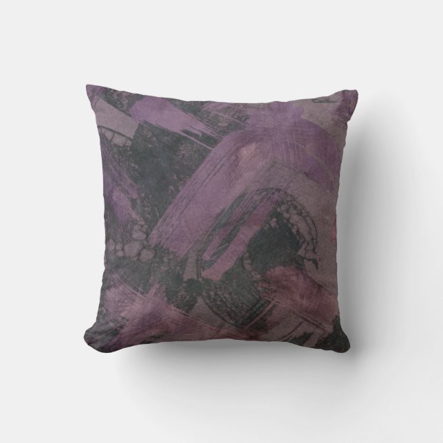 Haze I Throw Pillow (Front)
