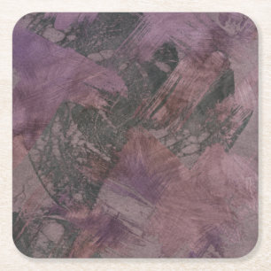 Haze II Square Paper Coaster