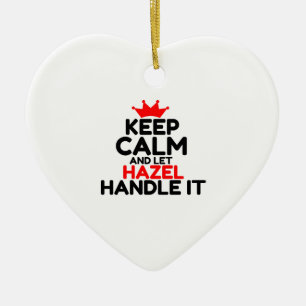 HAZEL CERAMIC ORNAMENT