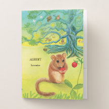 Hazel Dormouse Eating Wild Strawberry 