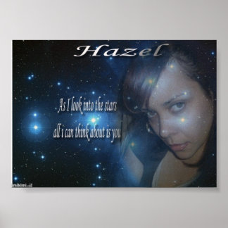 hazel love poster