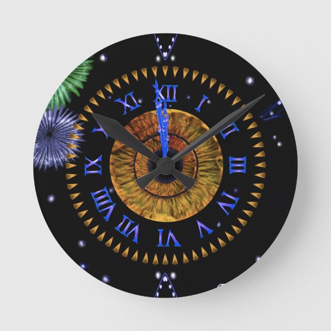 Hazel Midnight Clock (Front)