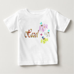 Hazel, Name, With Kittens, Baby T-Shirt