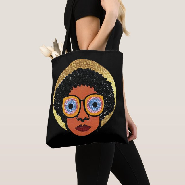 Hazel the Visionary Tote Bag (Close Up)
