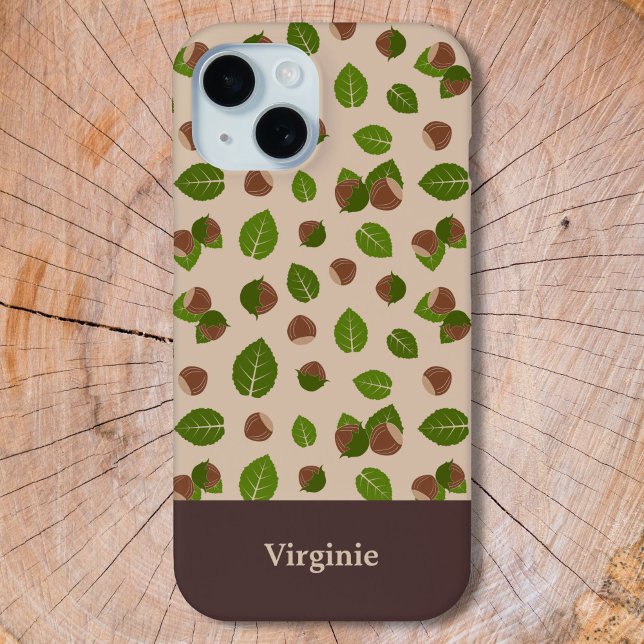 Hazelnuts Pattern Case-Mate iPhone Case (Hazelnuts Pattern Phone Case)