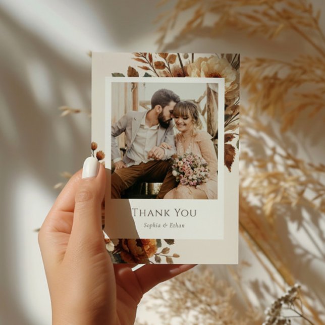 Hazelwood Wedding Photo Thank You Card (Creator Uploaded)