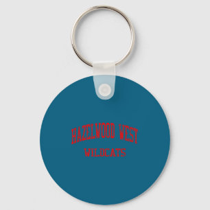 Hazelwood West High School Hs Hazelwood Mo Vintage Keychain