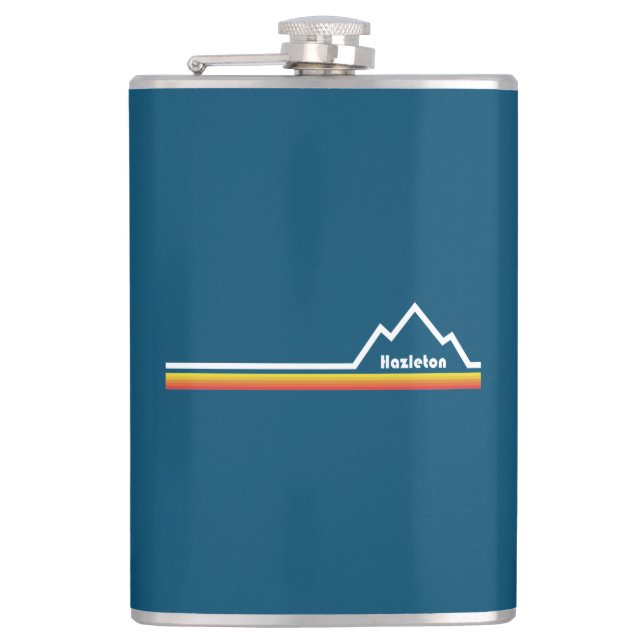 Hazleton Pennsylvania Hip Flask (Front)