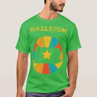 Hazleton Pennsylvania Vintage Distressed Souvenir  T-Shirt
