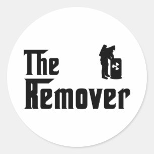 Hazmat Classic Round Sticker