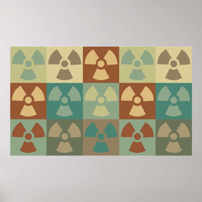 Hazmat Pop Art Poster (Front)