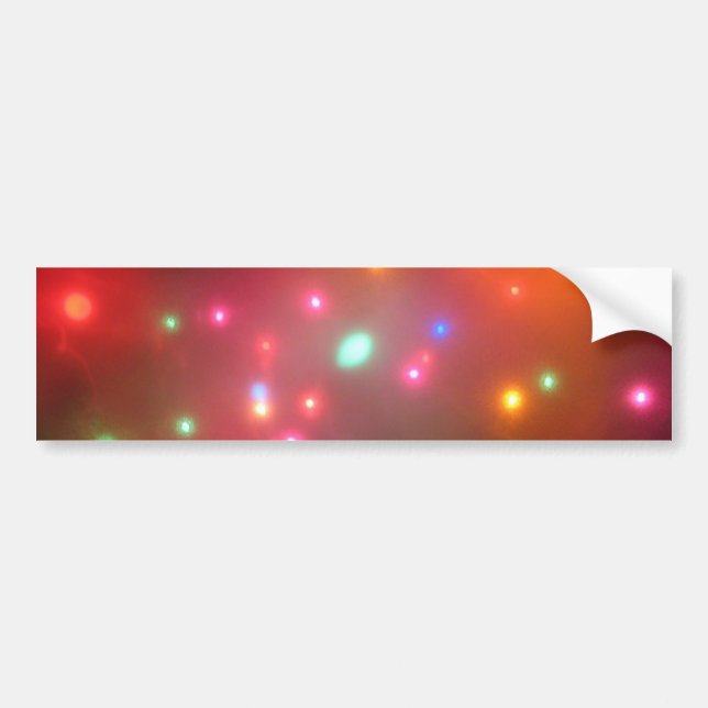 Hazy Lights Bumper Sticker (Front)