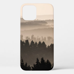 Hazy Woodland Hills Landscape Photo iPhone 12 Pro Case