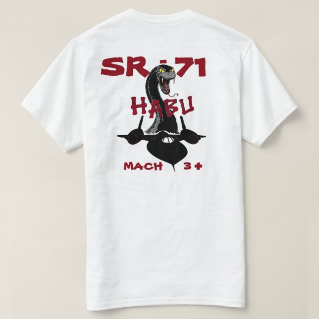 HB HABU SR-71 T-Shirt (Design Back)