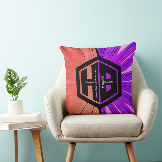 HB Limited Edition Throw Pillow (Chair)