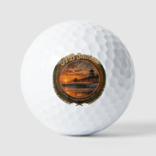 HB Sunsets Golf Balls  