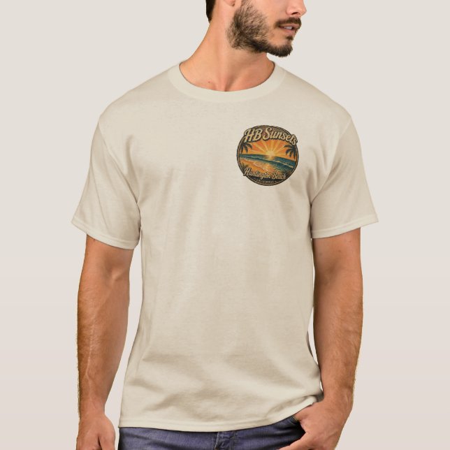 Hb Sunsets T-Shirt  (Front)