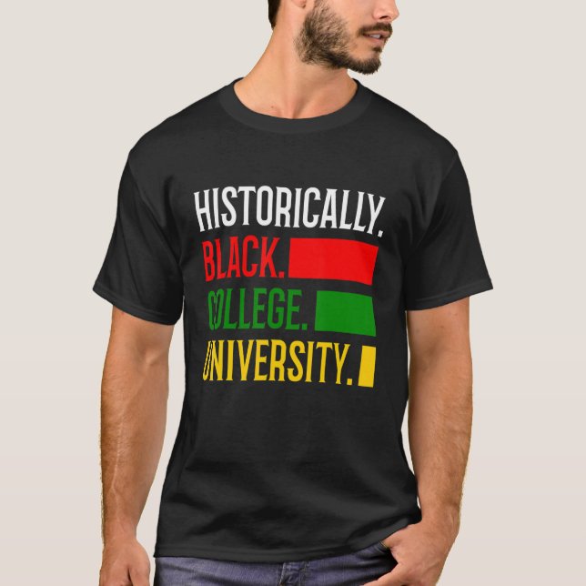 HBCU Apparel Historical Black College HBCU_4 T-Shirt (Front)