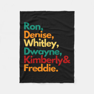 Hbcu Black College Graduates Whitley Retro For Wom Fleece Blanket