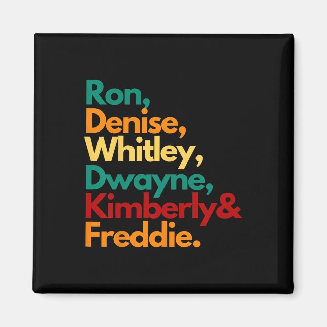 Hbcu Black College Graduates Whitley Retro For Wom Magnet (Front)