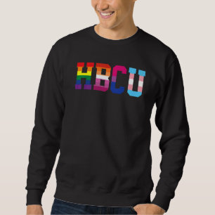 HBCU Black College LGBTQ Rainbow Lesbian Bisexual Sweatshirt