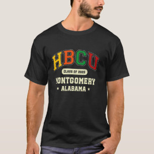 HBCU Class of 2025 Montgomery Alabama Pride T-Shirt