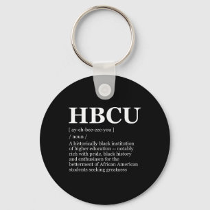 Hbcu Colleges & Universities Black History Mon Keychain