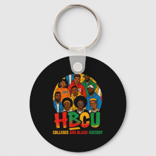 Hbcu Colleges Are Black History African American M Keychain