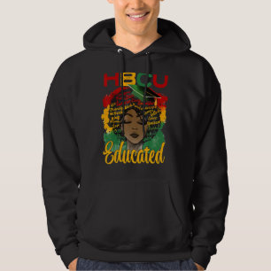 Hbcu Educated Graduate Historical Black College Al Hoodie
