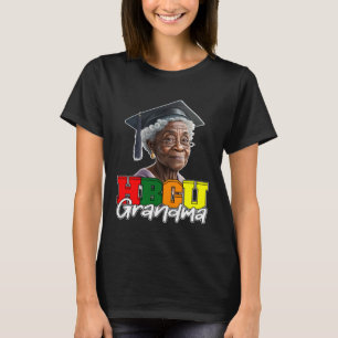 HBCU Grandma Historical Black college Apparel For  T-Shirt