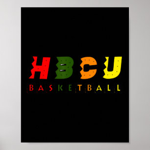 Hbcu Historically Black College Sketll Apparel 202 Poster