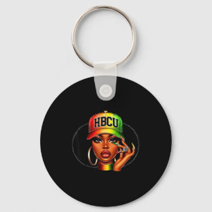 Hbcu Melanin Afro Black Women African Black Histor Keychain