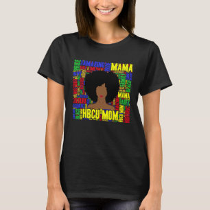 HBCU Mom Mama Afro T-Shirt