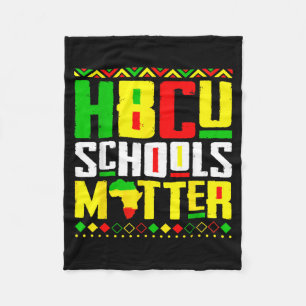 HBCU Schools Historical Alumni Black College Fleece Blanket