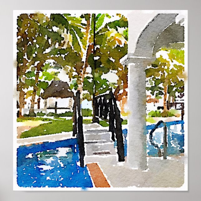 HBR Watercolor Poster (Front)