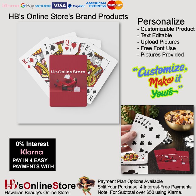 HB's Online Store Playing Cards (HB's Online Store Playing Cards.)