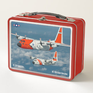 HC-130H HERCULES METAL LUNCH BOX