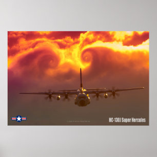 HC-130J SUPER HERCULES POSTER