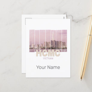 HCMC Saigon (Ho-Chi-Minh-City) Skyline Vietnam Holiday Postcard