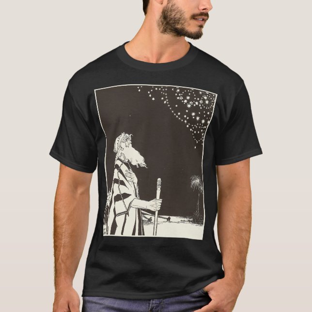 Hd. Abraham By Ephraim Moses Lilien (Enhanced T-Shirt (Front)