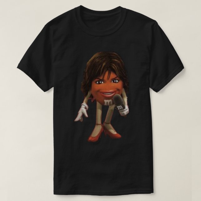 HD Lisa Rinna M&M Reporter Twitter Meme Sticker T-Shirt (Design Front)