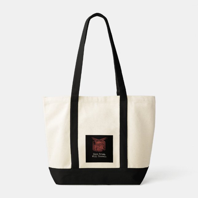 HD.WT Tote Bag - Black (Back)
