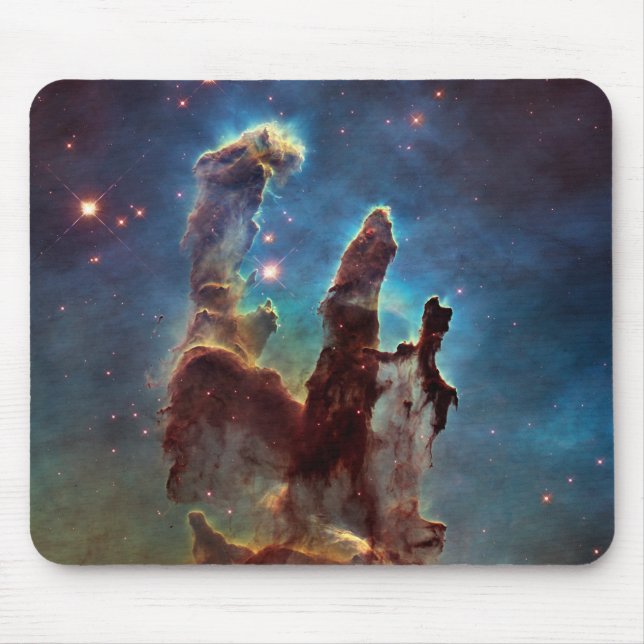 HDR Eagle Nebula Pillars of Creation Mouse Pad (Front)