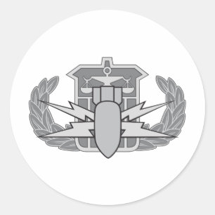 HDS badge Classic Round Sticker