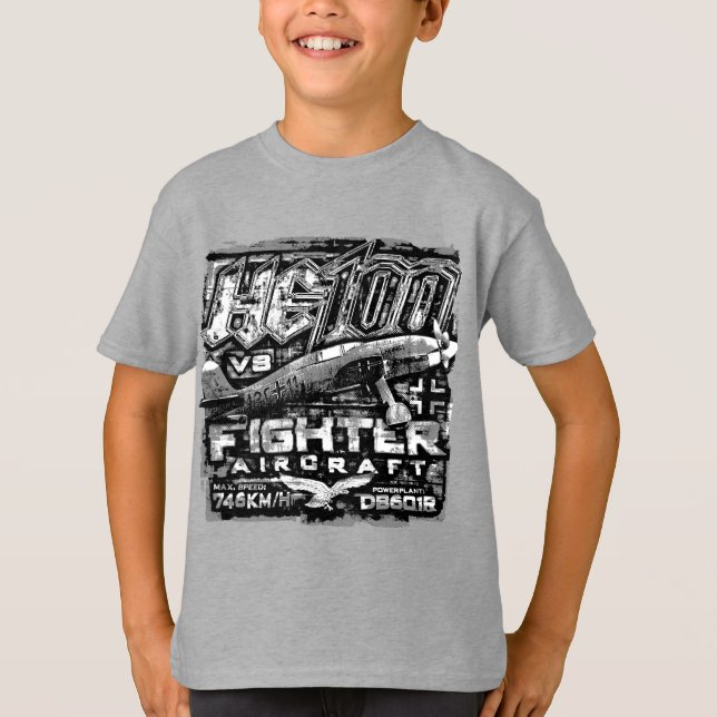 He 100 V8 T-Shirt (Front)