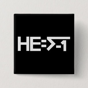 HE=√-1  (HE is Imaginary) [HE = Square Root of - 2 Inch Square Button