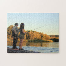 He and She Fishing
