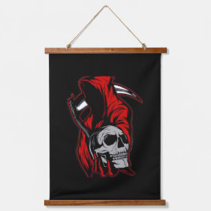 he Boo Crew Orange Halloween Family Matching  Hanging Tapestry