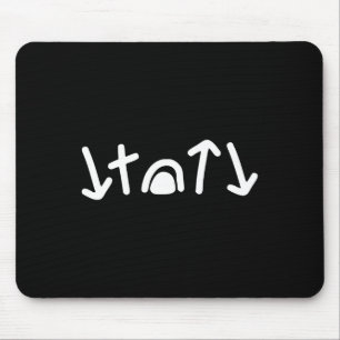 He Came He Died He Rose He Ascended He Is Coming B Mouse Pad