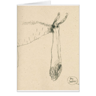 Hé, carte d'âne